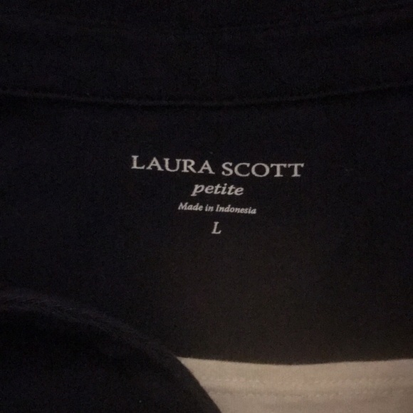 Laura Scott polo shirt petite L - Picture 2 of 4